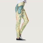 Frühlings-Schmetterlinge Leggings (Rechts)