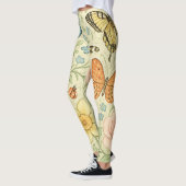 Frühlings-Schmetterlinge Leggings (Links)