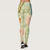 Frühlings-Schmetterlinge Leggings (Rückseite)