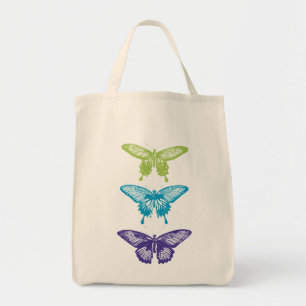 Frühlings-Schmetterlings-Tasche Tragetasche