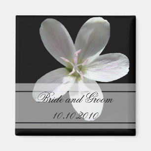 Frühlings-Schönheit Save the Date Magnet