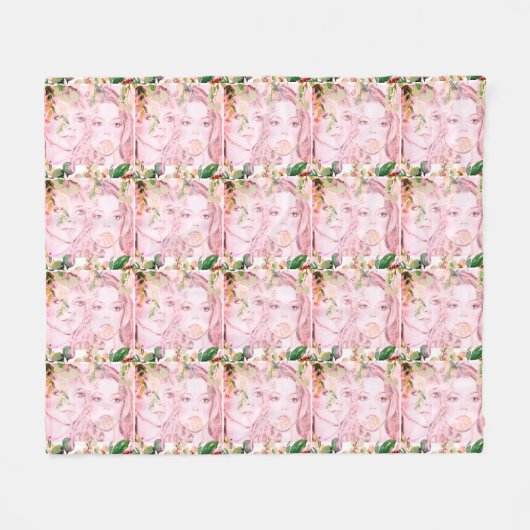 Frühlings-Schwester-mittlere Fleece-Decke Fleecedecke (Vorderseite (Horizontal))