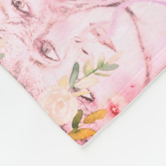 Frühlings-Schwester-mittlere Fleece-Decke Fleecedecke (Ecke)