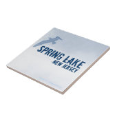 FRÜHLINGS-SEE-NEW-JERSEY (NJ) Keramik-Fliese Fliese (Seite)