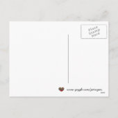 Frühlings-Segen-Ukrainer-Volkskunst Feiertagspostkarte (Rückseite)