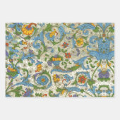 Frühlings-Set Floral, Positano und Fleuresse Geschenkpapier Set (Vorderseite 3)