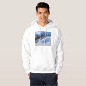 Frühlings-Skifahrer Verbier 2010 Hoodie (Vorne ganz)
