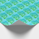 Frühlings-/Sommer-Geschenkpapier Geschenkpapier (Ecke)