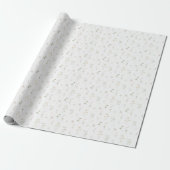 Frühlings-Sommer-Rosa-Wildblume Geschenkpapier (Ungerollt)