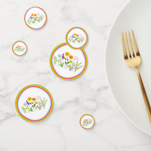 Frühlings Sommer Wildblumen Konfetti