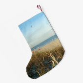 Frühlings-Strand-Szenen-Nr. 3-Gewohnheit Kleiner Weihnachtsstrumpf (Rückseite (Hängend))