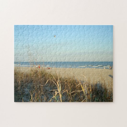 Frühlings-Strand-Szenen-Nr. 3 Puzzle (Horizontal)