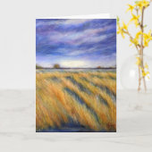 Frühlings-Sumpf Karte (Gelbe Blume)