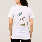 Frühlings-T-Shirt Tri-Blend Shirt (Rückseite)