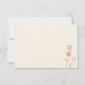 Frühlings-Tag danken Ihnen Karten (Rückseite)