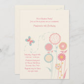 Frühlings-Tageseinladung Einladung (Vorne/Hinten)