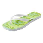 Frühlings-Tarnmuster Badesandalen (Schrägansicht)