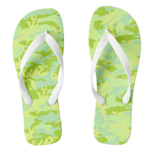 Frühlings-Tarnmuster Badesandalen
