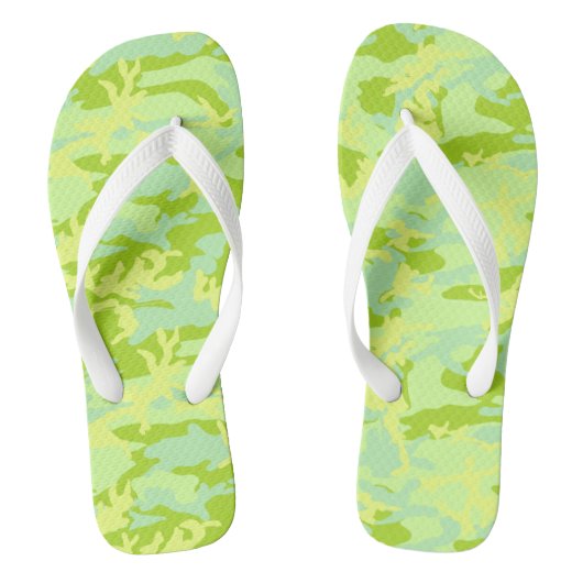 Frühlings-Tarnmuster Badesandalen (Fußbett)