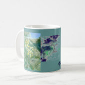 Frühlings-Tasse mit Cowslips Primula veris Kaffeetasse (Vorderseite Links)