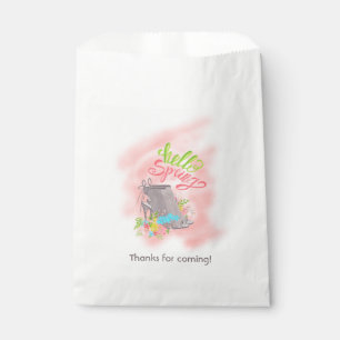 Frühlings-Teeparty Geschenktütchen