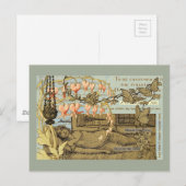 Frühlings-Träume Postkarte (Vorne/Hinten)