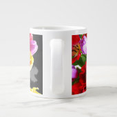 Frühlings-Tulpe-Blume Jumbo-Tasse (Rückseite)