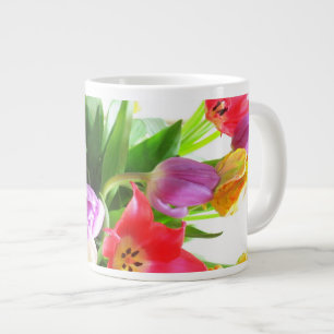 Frühlings-Tulpe-Blumen Jumbo-Tasse