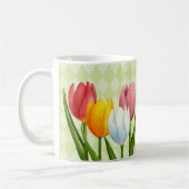 Frühlings-Tulpe-Tasse Kaffeetasse (Links)