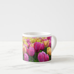 Frühlings-Tulpen Espressotasse