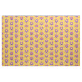 Frühlings-Tulpen in Rahmen - Retro-Blumenmuster Stoff (Fat Quarter (45,7 x 55,9 cm))