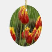 Frühlings-Tulpen Keramik Ornament (Rechts)
