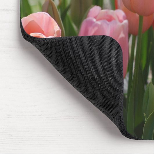 Frühlings-Tulpen Mousepad (Ecke)