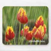 Frühlings-Tulpen Mousepad (Vorne)