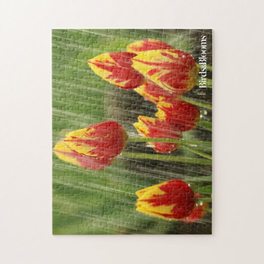 Frühlings-Tulpen Puzzle (Vertikal)