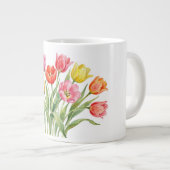 Frühlings-Tulpen Spezialtasse Jumbo-Tasse (Vorderseite Rechts)