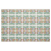 Frühlings-Tulpen Stoff (Fat Quarter (45,7 x 55,9 cm))