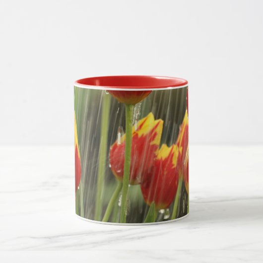 Frühlings-Tulpen Tasse (Zentrum)