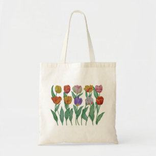 Frühlings-Tulpen Tragetasche