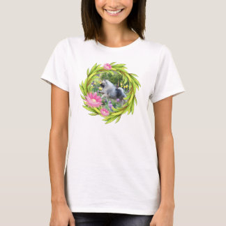 Frühlings-Tulpenkeeshond-T-Shirt 2 T-Shirt