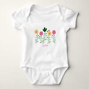 Frühlings- und Sommergäste Baby Strampler