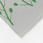 Frühlings- und Sommergäste Fleecedecke (Ecke)