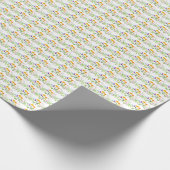 Frühlings- und Sommerwildblumen Geschenkpapier (Ecke)