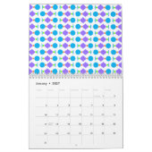 Frühlings-Verzierungen Kalender (Jan 2027)