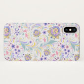 Frühlings-Vintage-Blumen Case-Mate iPhone Hülle (Rückseite (Horizontal))