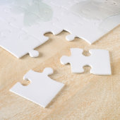 Frühlings-Vogel-Kirschblüten-Aquarell Puzzle (Seite)
