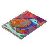 Frühlings-Vogel Notizblock (Linke Seite)