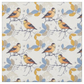 Frühlings-Vögel Stoff (Muster)