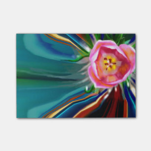 Frühlings-Wiederbelebungs-Tulpe-Post-Itanmerkunge Post-it Klebezettel