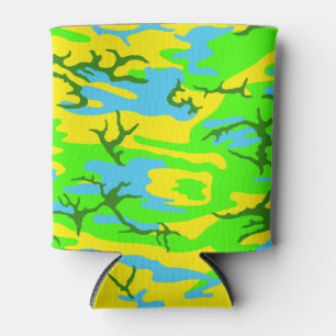 Frühlings-Wiesen-Camouflage Dosenkühler